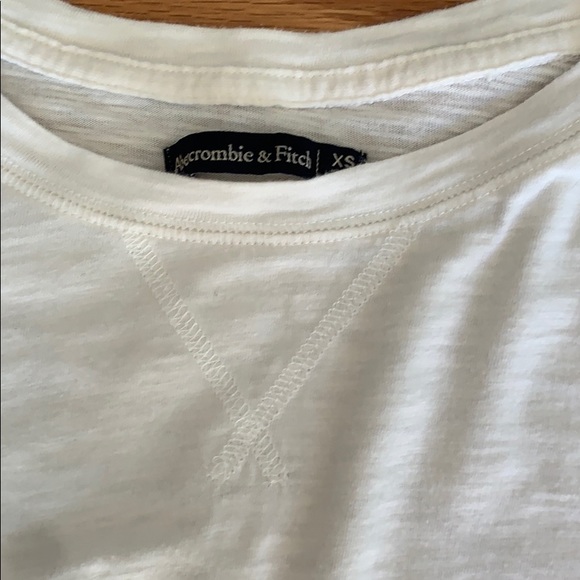 abercrombie white long sleeve - Picture 2 of 4